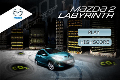 Mazda 2 Labyrinth poster