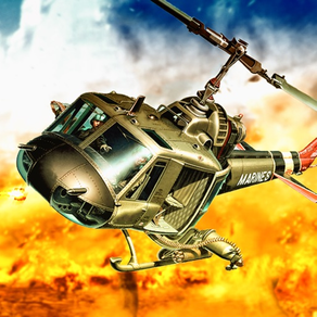 Real Gunship Battle: 3D Helicopter Action