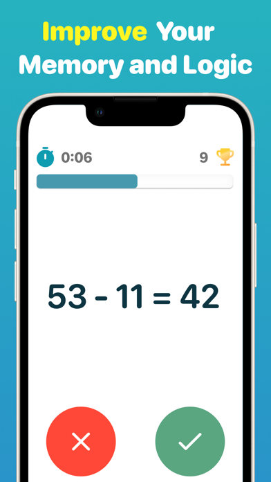 Iq Brain Test, Math for adults poster