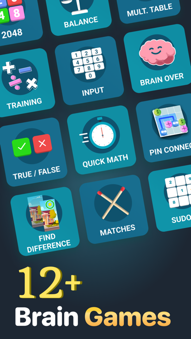 Iq Brain Test, Math for adults poster