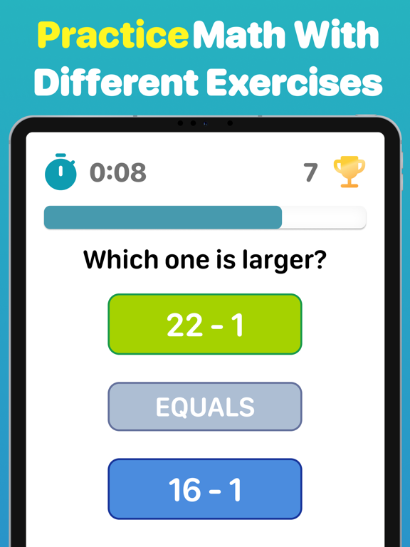 Iq Brain Test, Math for adults poster