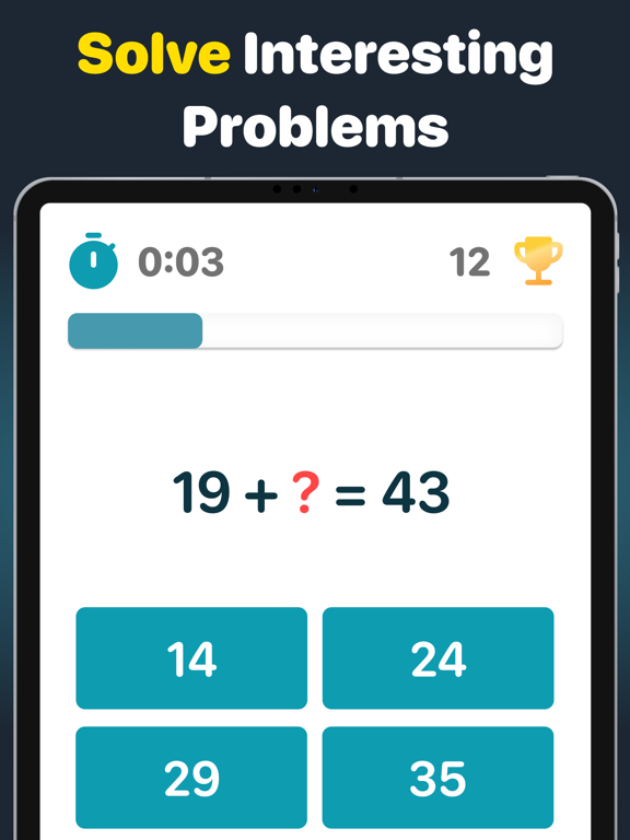Iq Brain Test, Math for adults poster