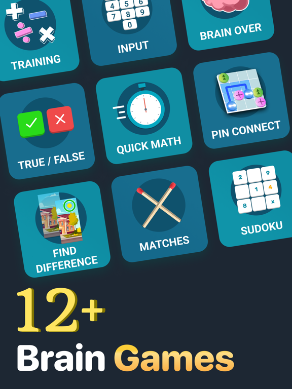 Juegos Mentales - Matematicas الملصق
