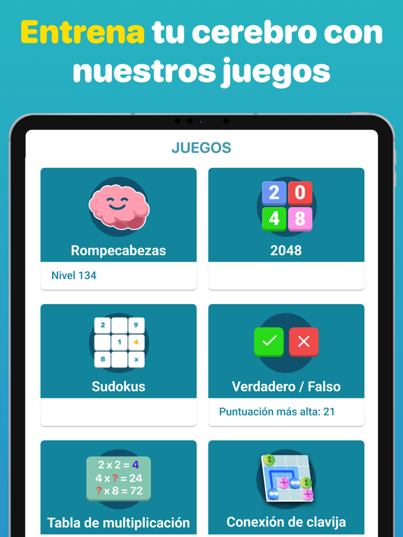 Juegos Mentales - Matematicas الملصق