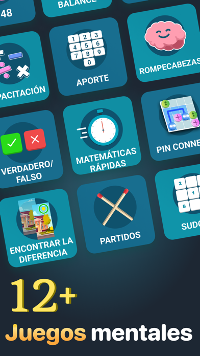 Juegos Mentales - Matematicas الملصق