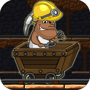 Gold Miner Jack Rush: Ride the Rail to Escape the Pitfall