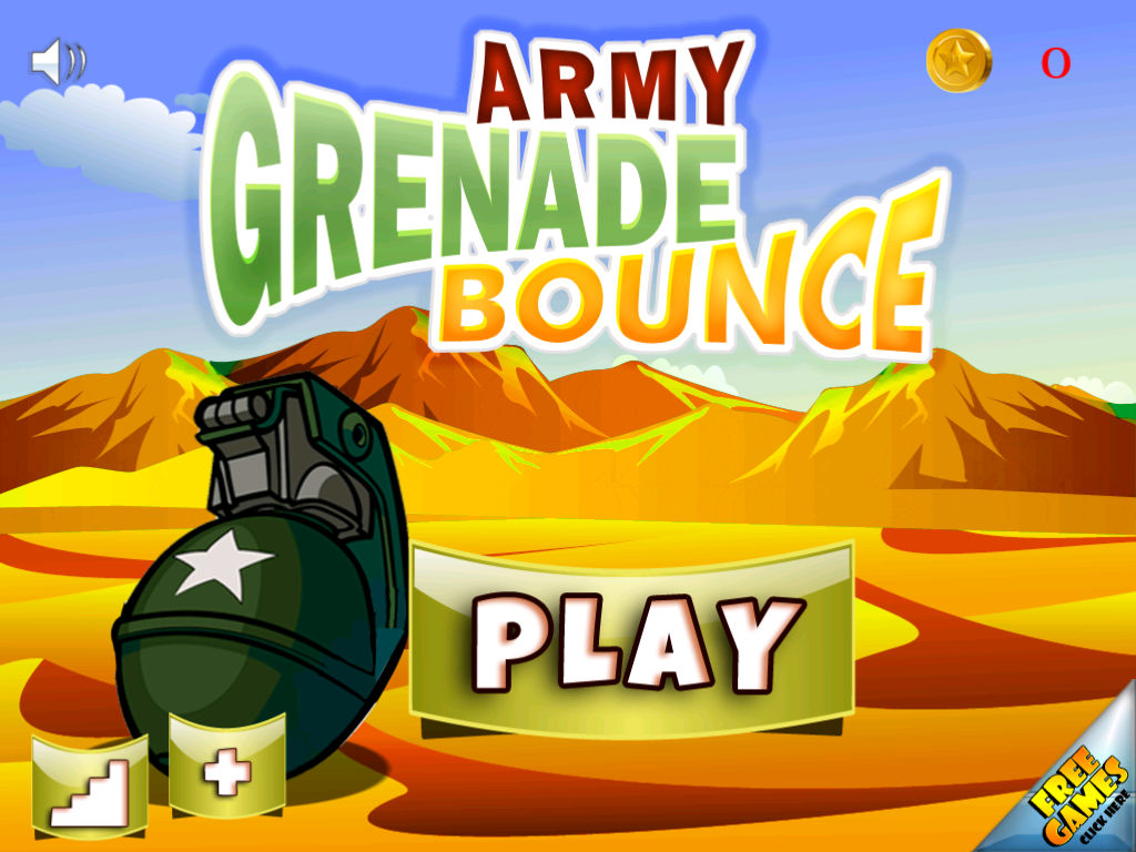 Army Grenade Bounce FREE - A Cool Military Rescue Blast poster
