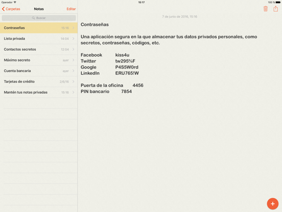 Bloqueo Notas Pro الملصق