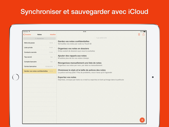 Lock Notes Pro Affiche