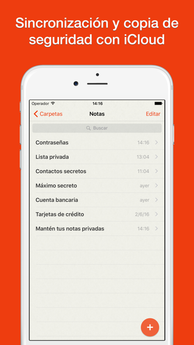 Bloqueo Notas Pro الملصق