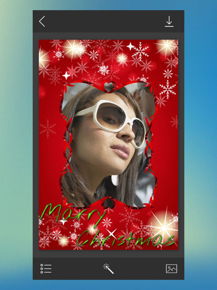 Christmas Tree HD Frame - Perfect Photo frame Make poster