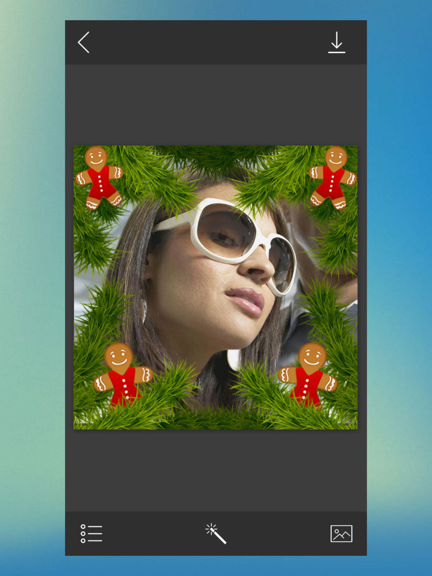 Christmas Tree HD Frame - Perfect Photo frame Make poster