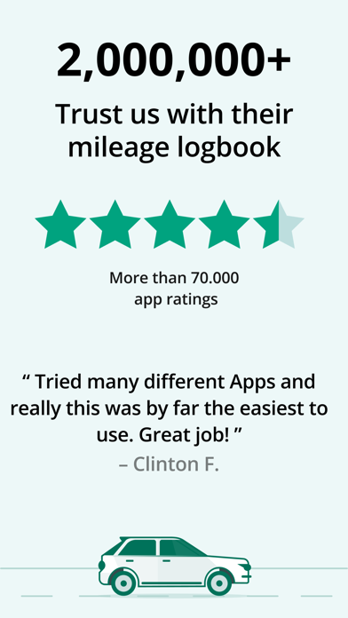 Mileage Tracker by Driversnote poster