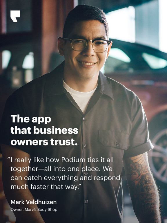 Podium - Small Business Tools poster