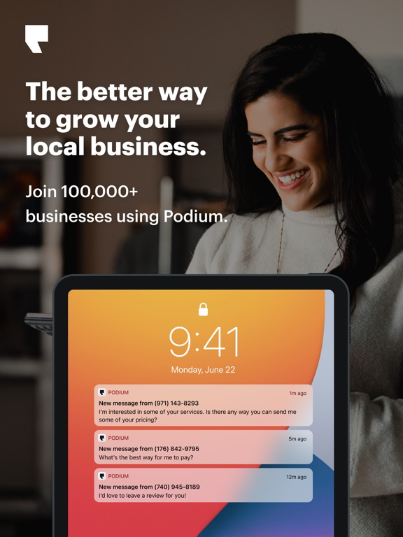 Podium - Small Business Tools poster