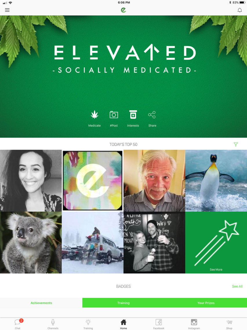 Elevata App poster