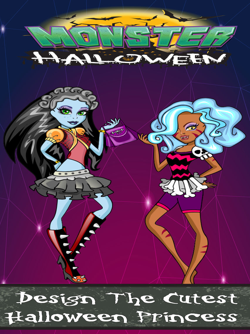 Monster Girl High Princess Cute Dress Up Free Game poster