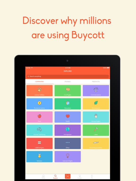 Buycott - Barcode Scanner & QR Bar Code Scanner Cartaz