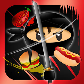 Ninja Food Fight Deluxe - A FREE Jump-ing, Hack, and Slash Game