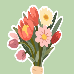 Bouquet Stickers Pack
