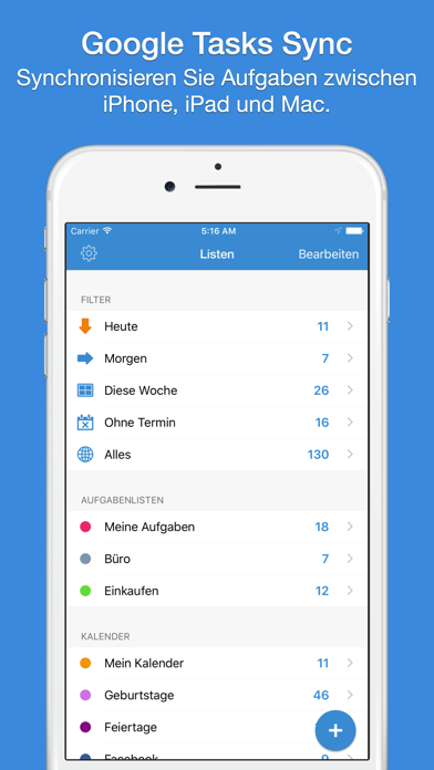gTasks for Google Tasks Plakat