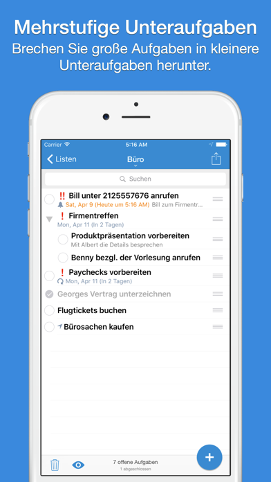 gTasks for Google Tasks Plakat