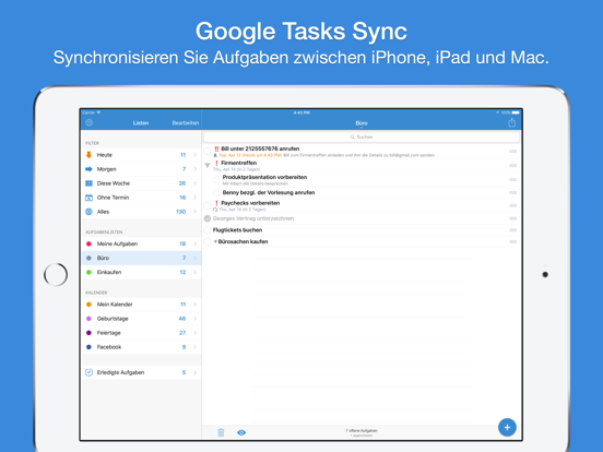 gTasks for Google Tasks Plakat