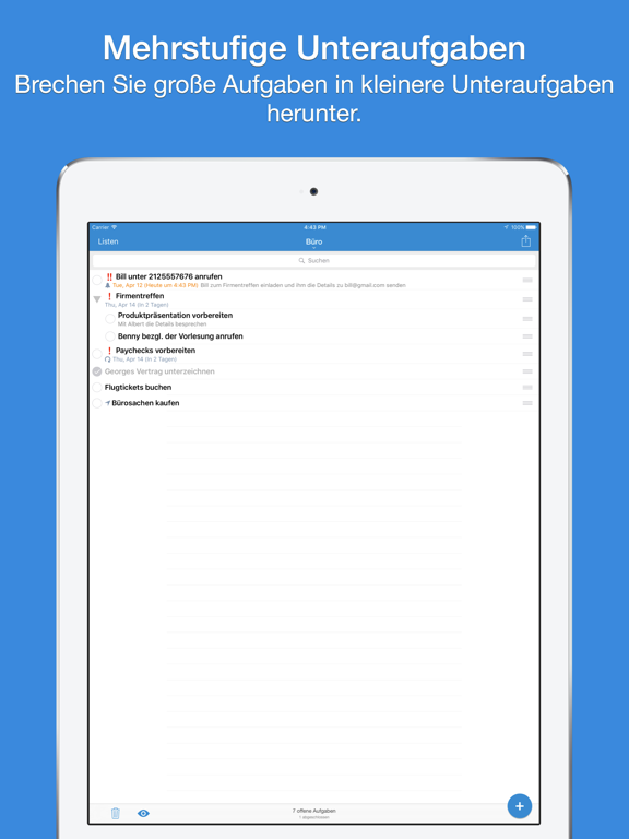 gTasks for Google Tasks Plakat