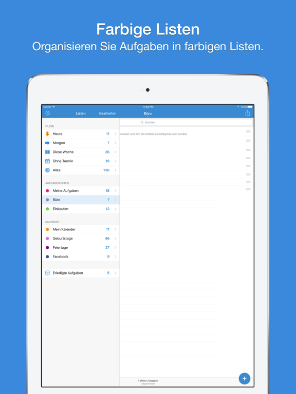 gTasks for Google Tasks Plakat