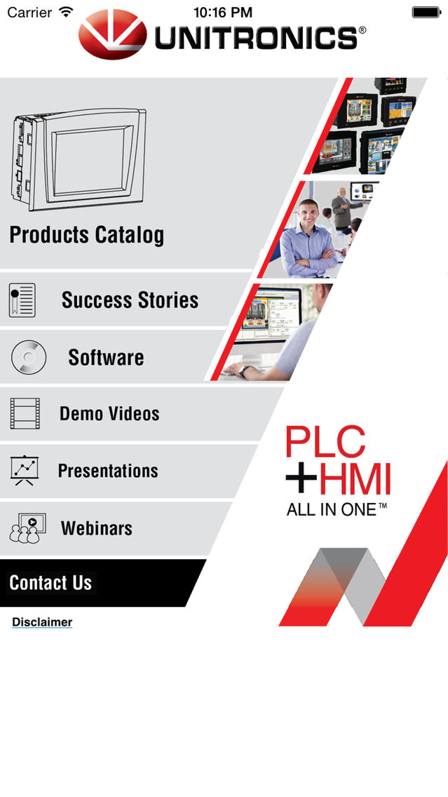 Unitronics PLC HMI poster
