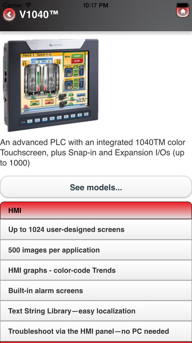 Unitronics PLC HMI poster