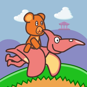 Bear Rider: Dinosaur World - Free Dinosaur Game for Kids