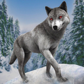 야생 늑대 시뮬레이션: 롤플레잉 게임 3D
