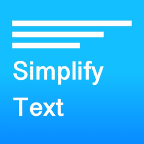 Simplify Text