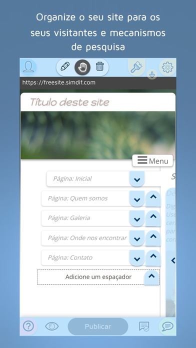 FreeSite – Criador de Sites Cartaz