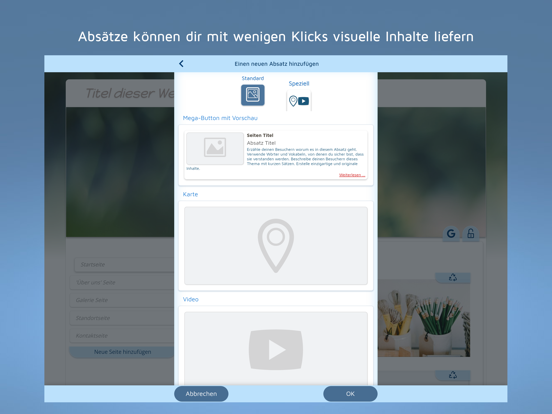 FreeSite – Website-Ersteller Plakat