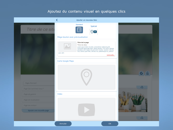 FreeSite, créateur de site web Affiche
