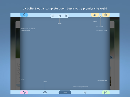 FreeSite, créateur de site web Affiche