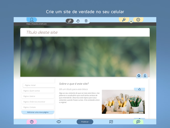 FreeSite – Criador de Sites Cartaz