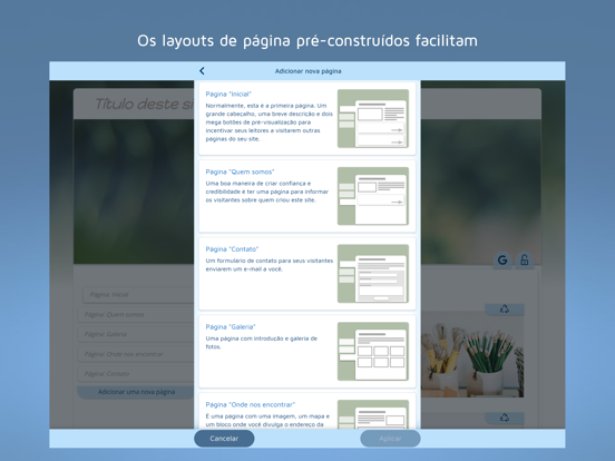 FreeSite – Criador de Sites Cartaz