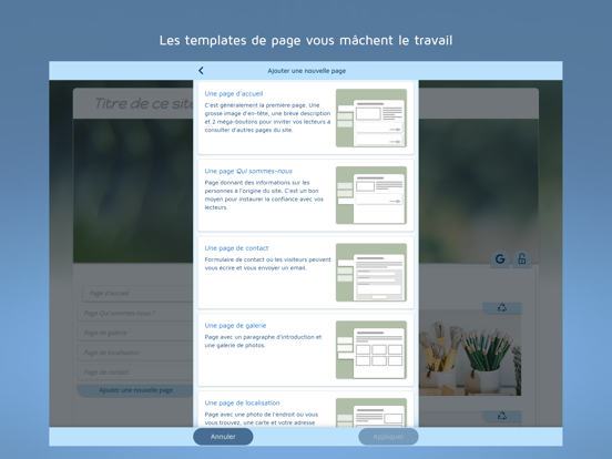 FreeSite, créateur de site web Affiche