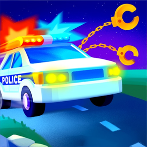 Polícia jogo Corrida de carros