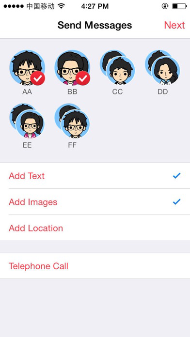 Group Messages poster