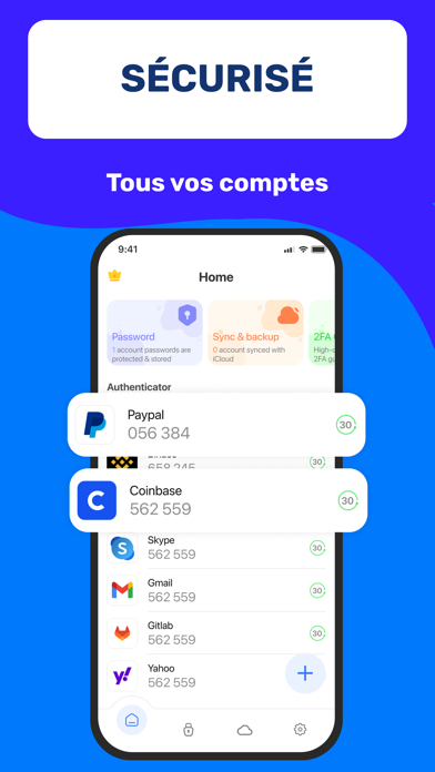 Authenticator App-2FA・OTP・TOTP Affiche