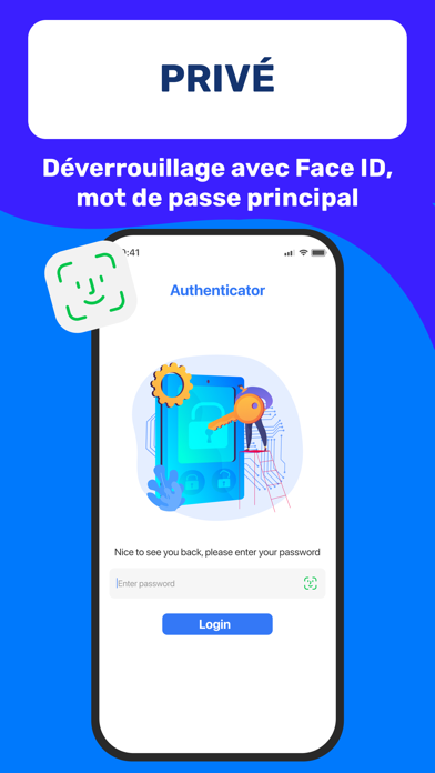 Authenticator App-2FA・OTP・TOTP Affiche