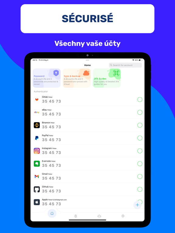 Authenticator App-2FA・OTP・TOTP Affiche