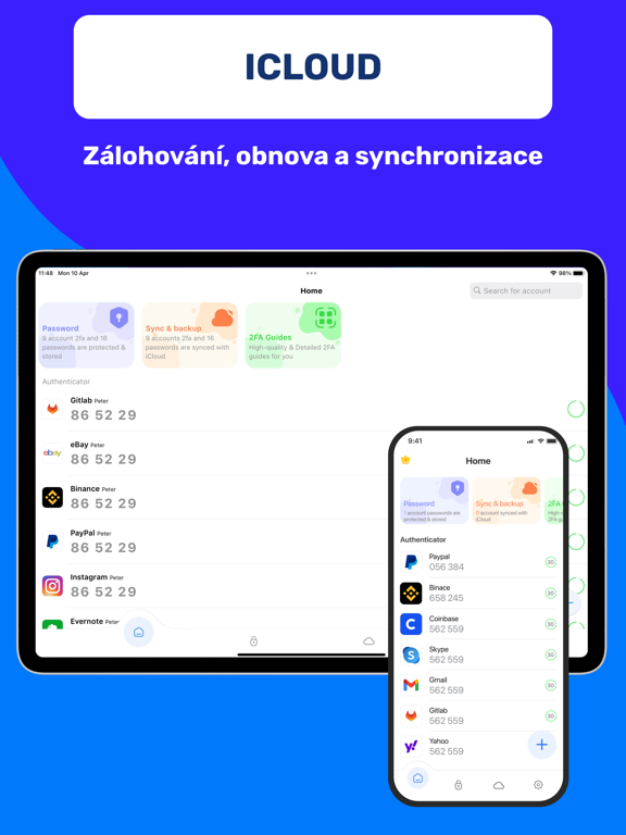 Authenticator App-2FA・OTP・TOTP Affiche