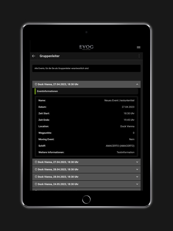 EVOG poster
