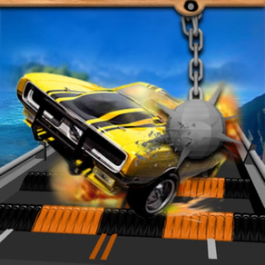 Simulador coche-juego choque