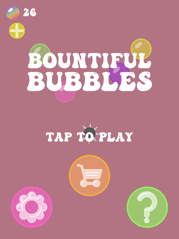 Bountiful Bubbles poster